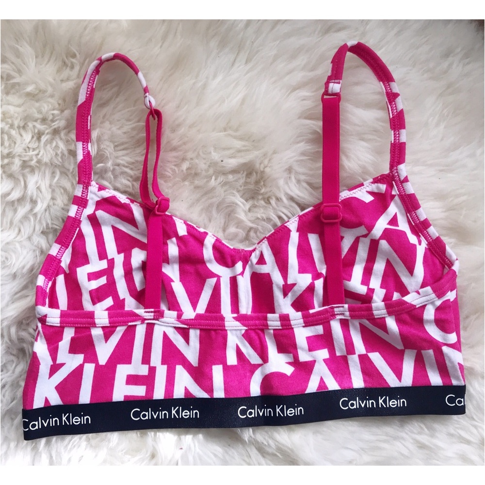 CK Logo Bra 💗